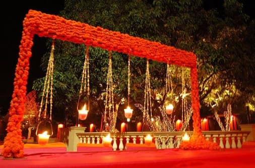 Haldi ceremony decoration